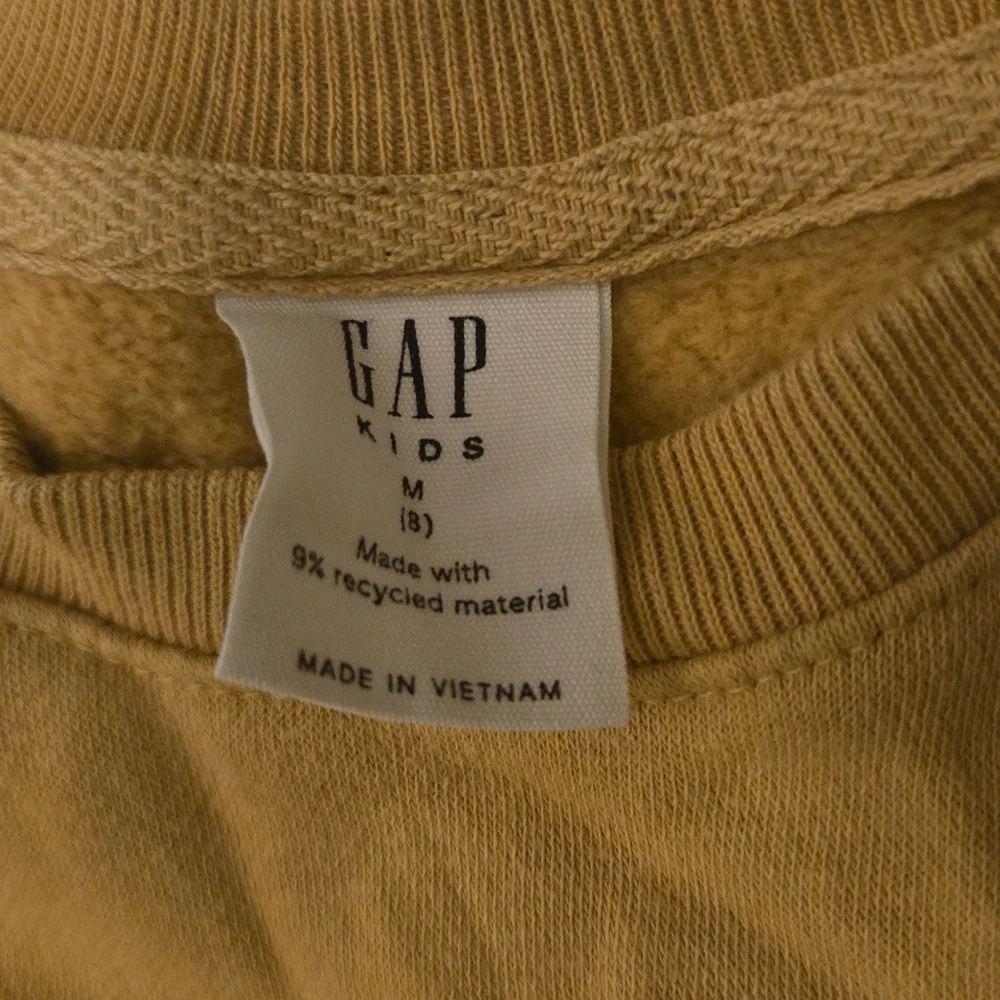 GAP kids mustard